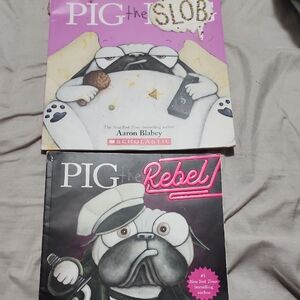 Scholastic Pig the Pug Duo - Pink and Black Covers